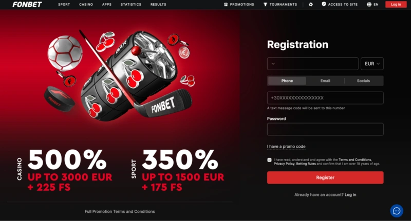 Fonbet Login