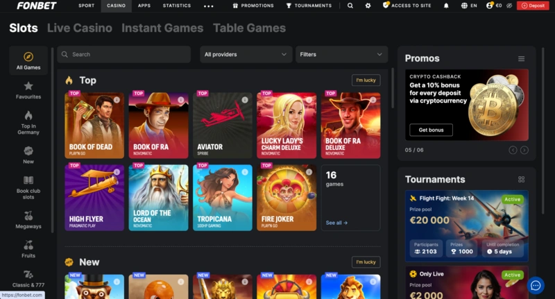 Fonbet Slots